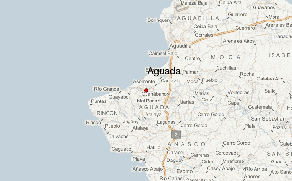 Aguada Location Map