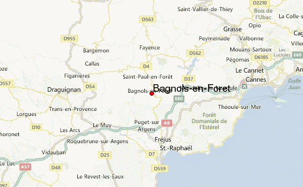 Bagnols-en-Foret Location Guide