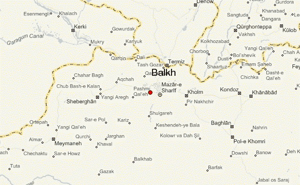 Balkh Location Guide