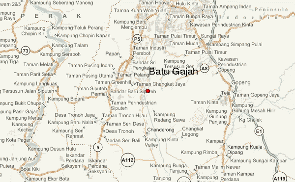 Batu Gajah Location Guide