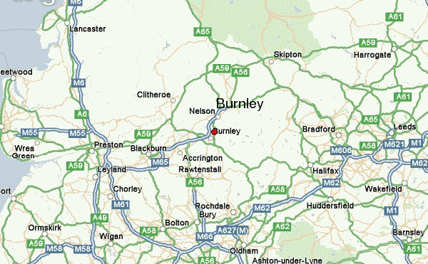Burnley England Map - File:Location map United Kingdom Borough of