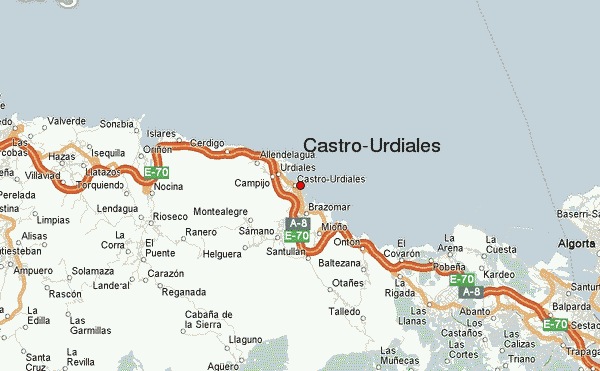 Castro Urdiales Streetview Map