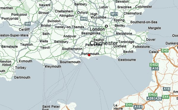 Chichester Location Map