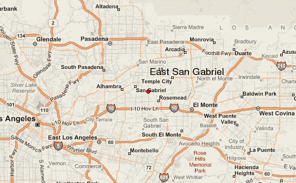 East San Gabriel Location Guide