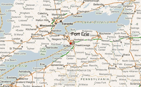 Map Of Fort Erie Ontario