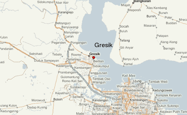 Map Surabaya Gresik