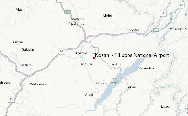 Αποτέλεσμα εικόνας για kozani map