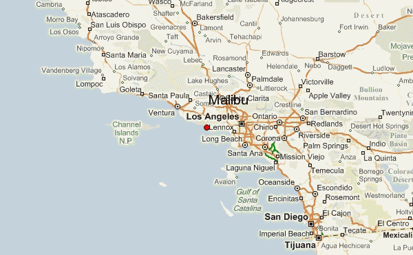 Where Is Malibu On The California Map