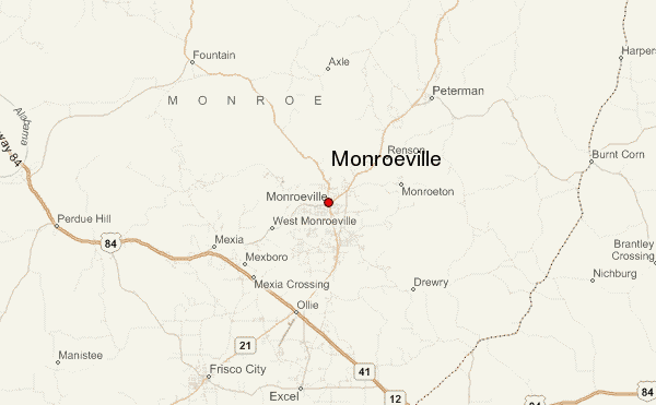 Monroeville, Alabama Location Guide
