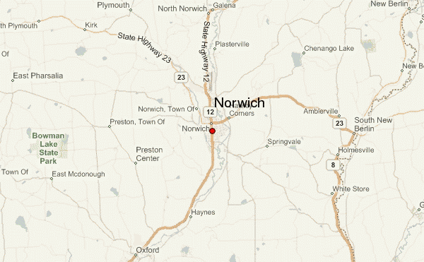 Norwich, New York Location Guide