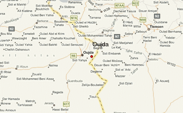 Topographie a oujda