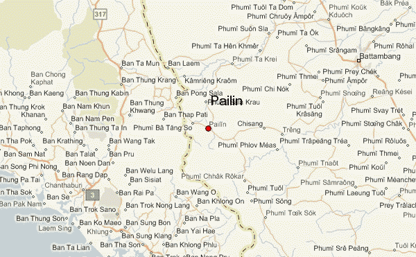 Download this Pailin Location Map Cambodia picture