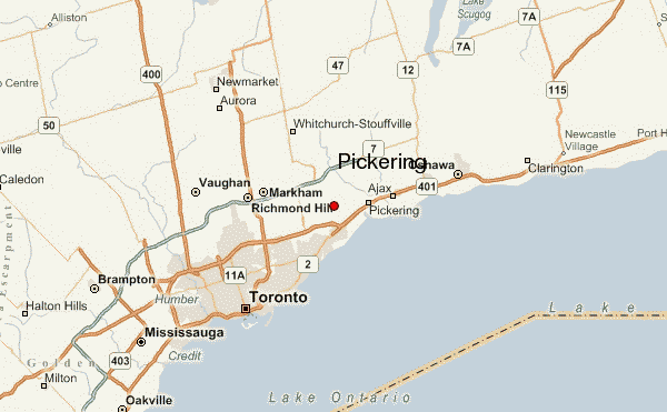 Map Pickering