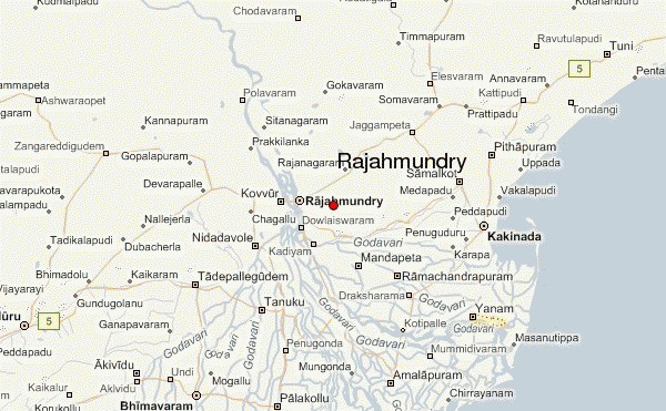 rajahmundry map