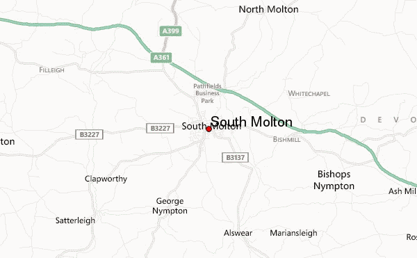 South Molton Railway Station; Gordon Bray; 1962; 151 on eHive