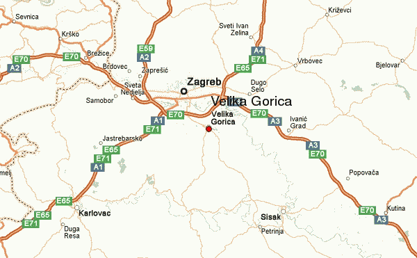 karta gorice Karta i slike Velike Gorice   Velika Gorica21 karta gorice