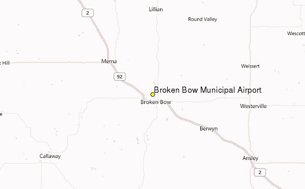 Broken Bow Municipal Airport Weather Station Record - Historical