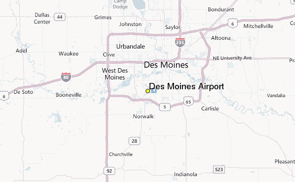 30 Des Moines Airport Map - Maps Database Source