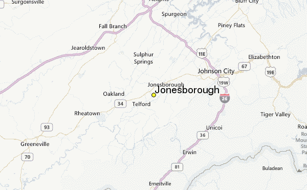 Jonesborough Weather Station Record - Historical weather for