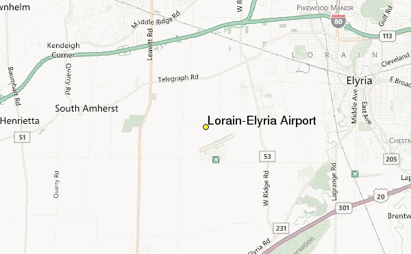 Lorain/Elyria Airport Weather Station Record - Historical weather for