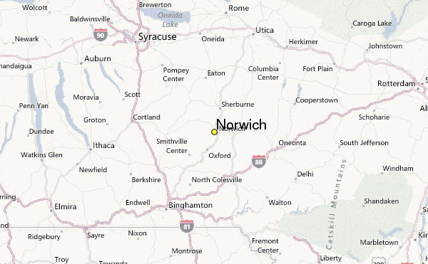 Norwich Weather Station Record - Historical weather for Norwich, New York
