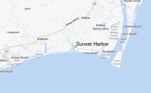 Sunset Harbor Weather Station Record Historical weather