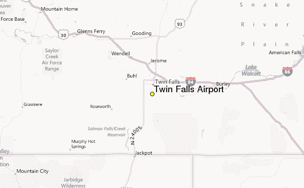 Twin Falls Airport Weather Station Record - Historical weather for Twin
