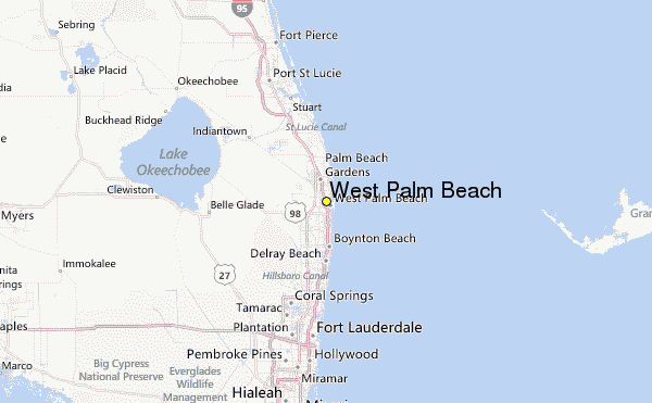 weather in west palm beach florida
